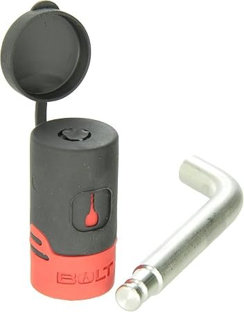 Strattec 7018447 5/8 in Receiver Lock – Ford Hitch Security Lock with Hardened Steel Pin and Keyed Operation
