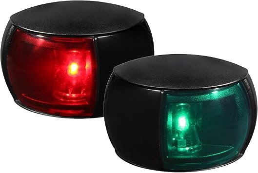 HELLA Lights 980520501 NaviLED Stern Navigation Lamp – 2NM Visibility – Black Housing – Marine LED Light