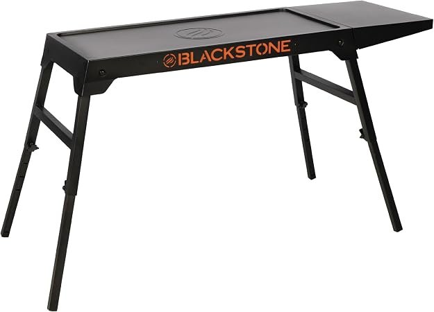 Blackstone 5477 Omni Leg Stand with Side Shelf – Folding Griddle Support Stand with Accessory Storage