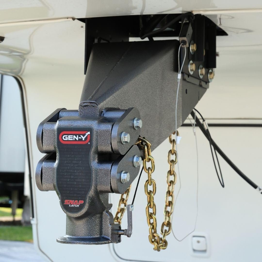 Gen-Y Executive Torsion-Flex Auto Latch Receiver Hitch – Adjustable Shock-Absorbing Trailer Hitch System - Image 2