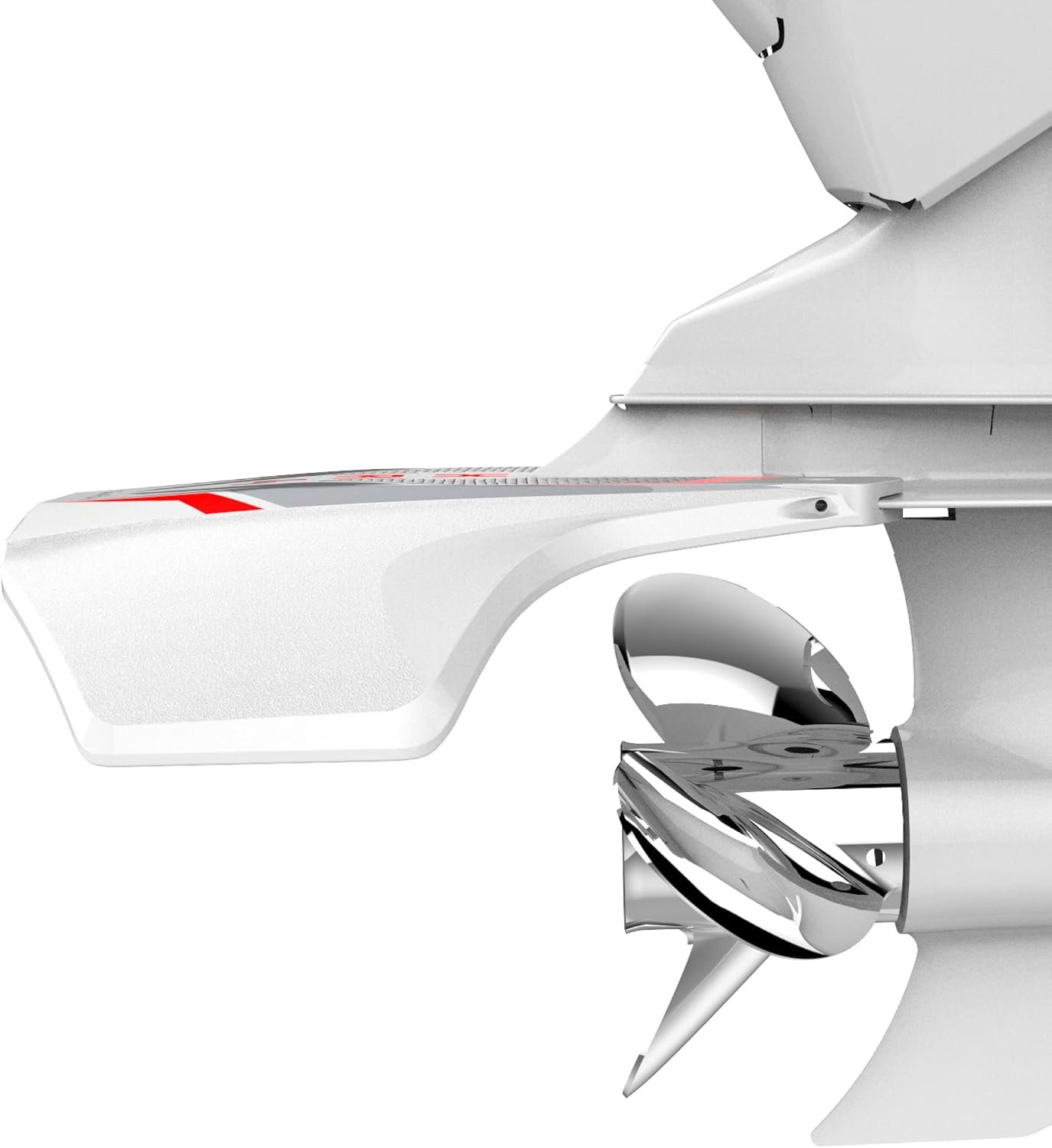 Savior Products SRXR42 StingRay XR4 Senior Hydrofoil – White Performance Foil for 40-300HP Outboards and Sterndrives - Image 2