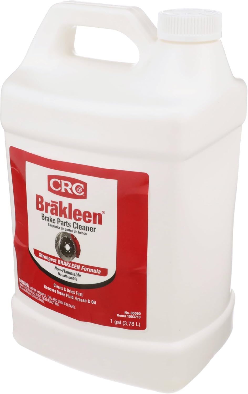 CRC Brakleen 5090 Brake Parts Cleaner – 1 Gallon Professional Degreasing Formula for Brake Components - Image 2