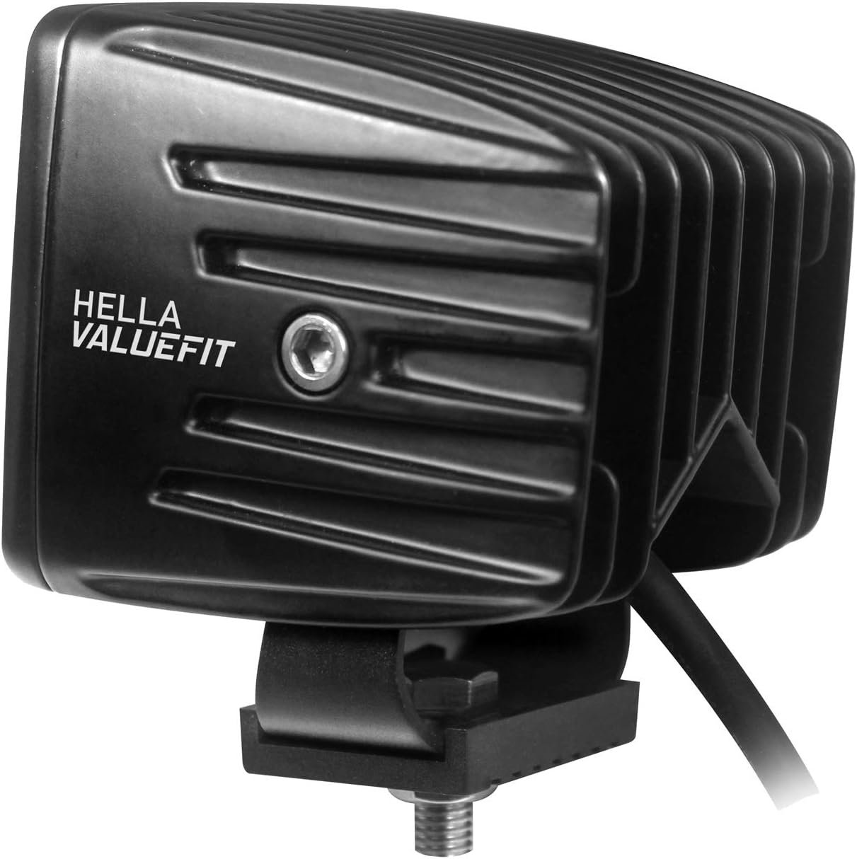 HELLA ValueFit Cube 357000011 Cube 4 LED Single Flood Light – Black Housing – 1400 Lumen Work Lamp - Image 5