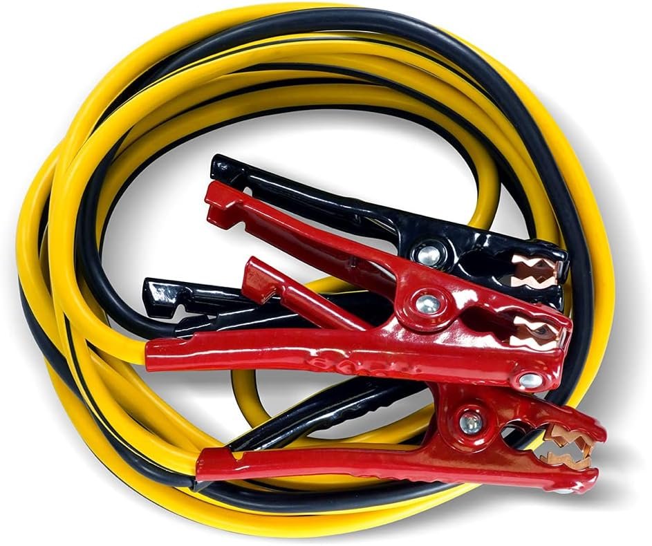 Schumacher BC8 Booster Cable – 8 Gauge 16ft Battery Jumper Cables with Insulated Clamps for Emergency Starting - Image 2