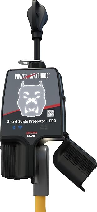 Hughes Autoformers PWD30EPOW Power Watchdog 30 Amp Surge Protector – Emergency Power Off RV Voltage Protection