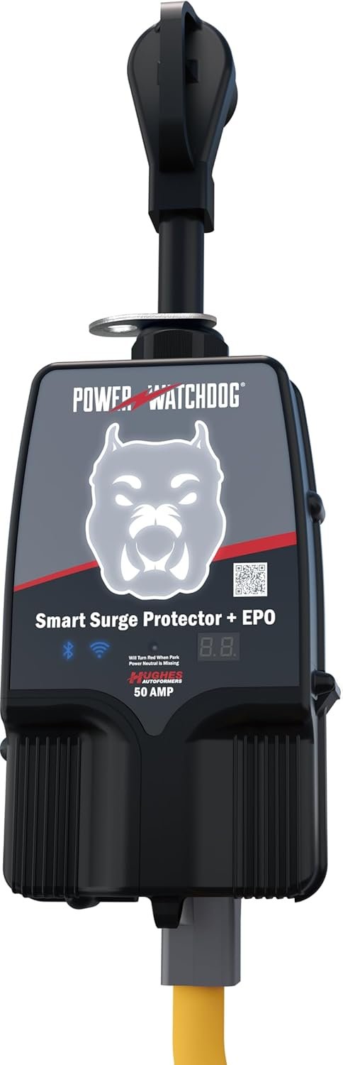 Hughes Autoformers PWD50EPOW Power Watchdog 50 Amp Surge Protector – Emergency Power Off RV Electrical Protection - Image 2