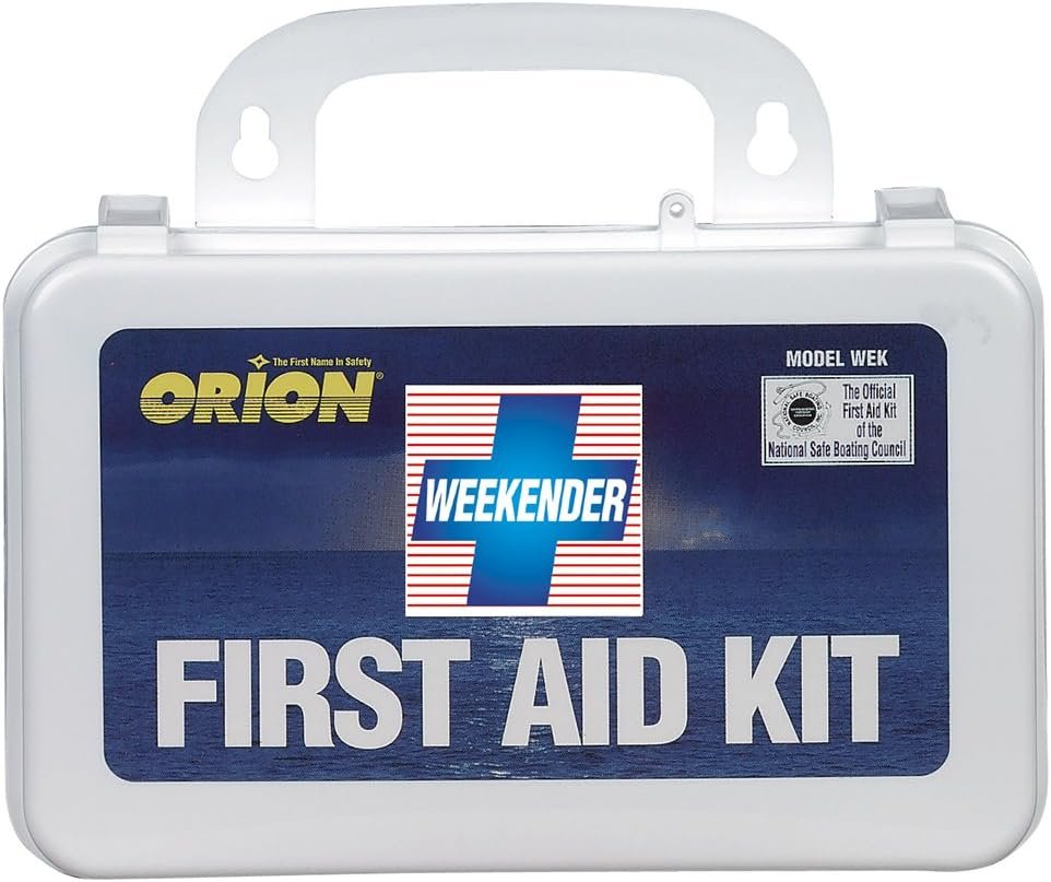 Orion Weekender First Aid Kit 964 – 146-Piece Emergency Medical Kit for Boating, Camping and Travel Use