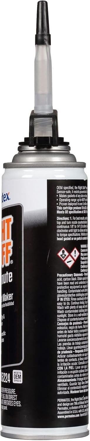 Permatex 85224 The Right Stuff Instant Gasket Maker – Fast Return-to-Service RTV Sealant for Engine and Drivetrain Repairs - Image 9