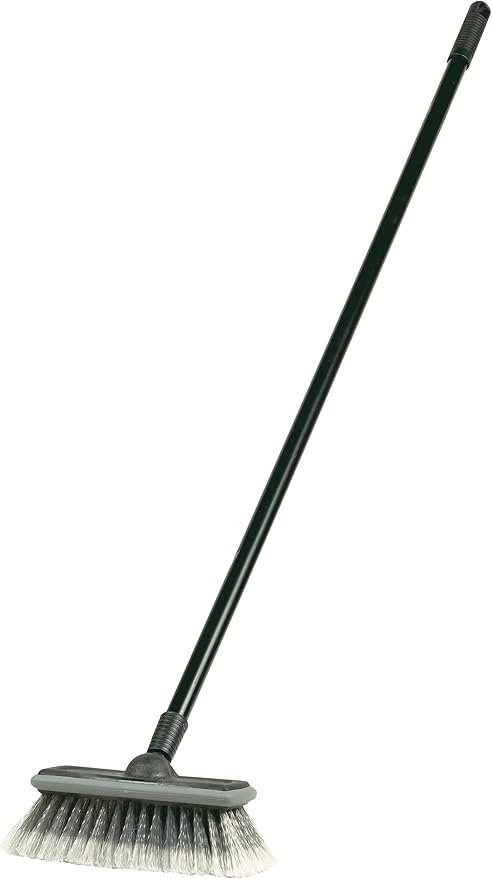 Carrand 93053 Dip-N-Wash Vehicle Wash Brush – 8in Super Soft Head with Rubber Bumper and 48in Metal Handle