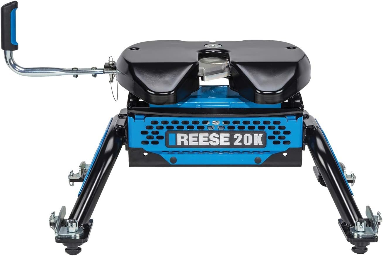 Reese M5 30890 Fifth Wheel Hitch – 20,000 lb GTW Capacity with Talon Jaw System for Chevrolet and GMC 2500HD OEM Puck Trucks - Image 2