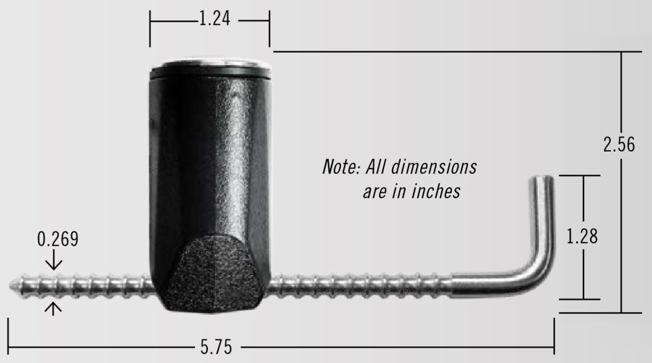 Strattec 7025286 Coupler Pin Lock – Chrysler Trailer Coupler Security Lock with Keyed Theft Protection - Image 2