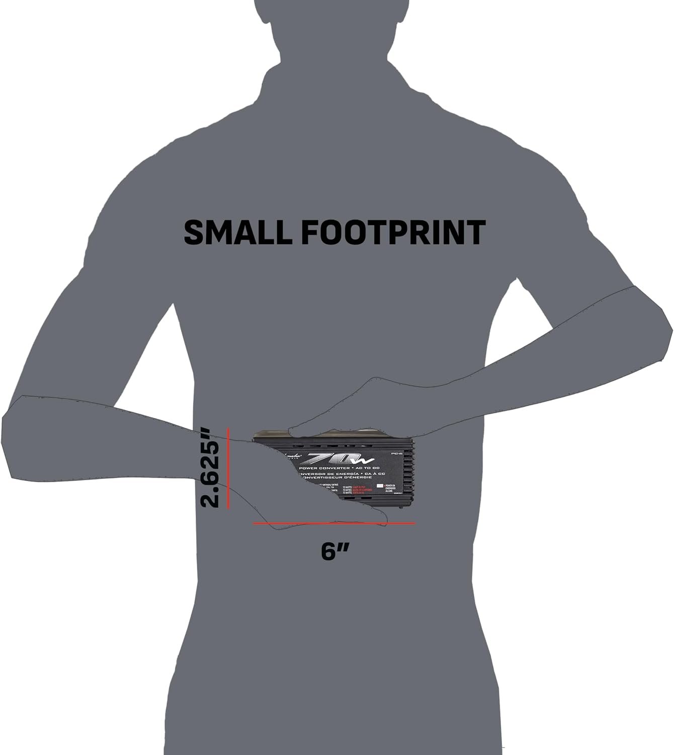 Schumacher PC6 DC to AC Power Converter – Portable Power Inverter for Mobile Electronics and Small Appliances - Image 7