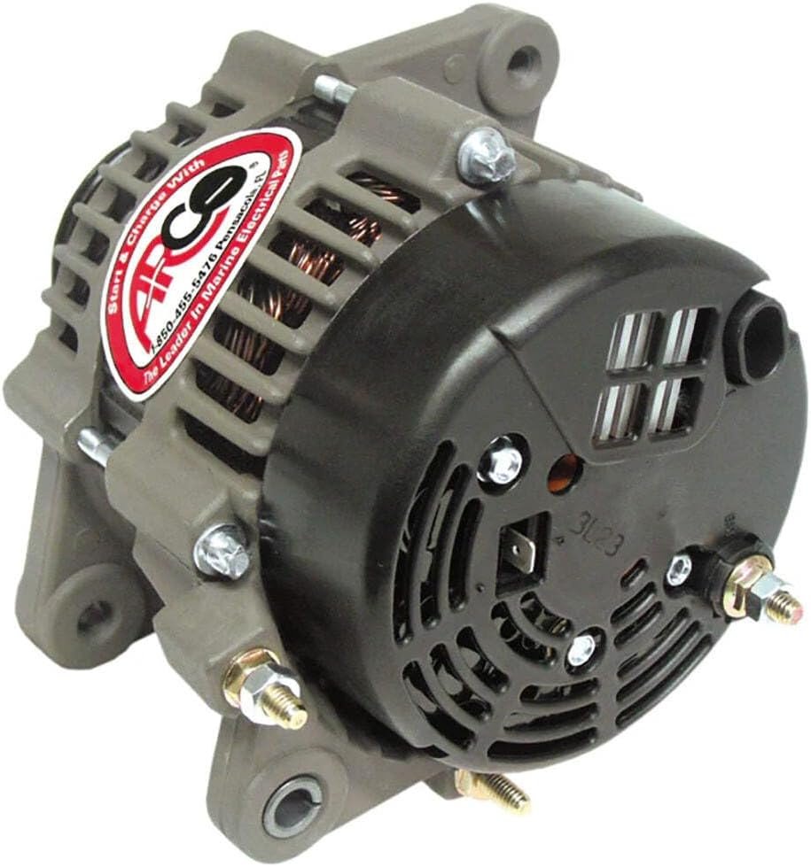 ARCO Marine 20800 Premium Replacement Alternator – 12V 70A Output with 65mm Serpentine Pulley for MerCruiser 4.3L-8.2L Engines