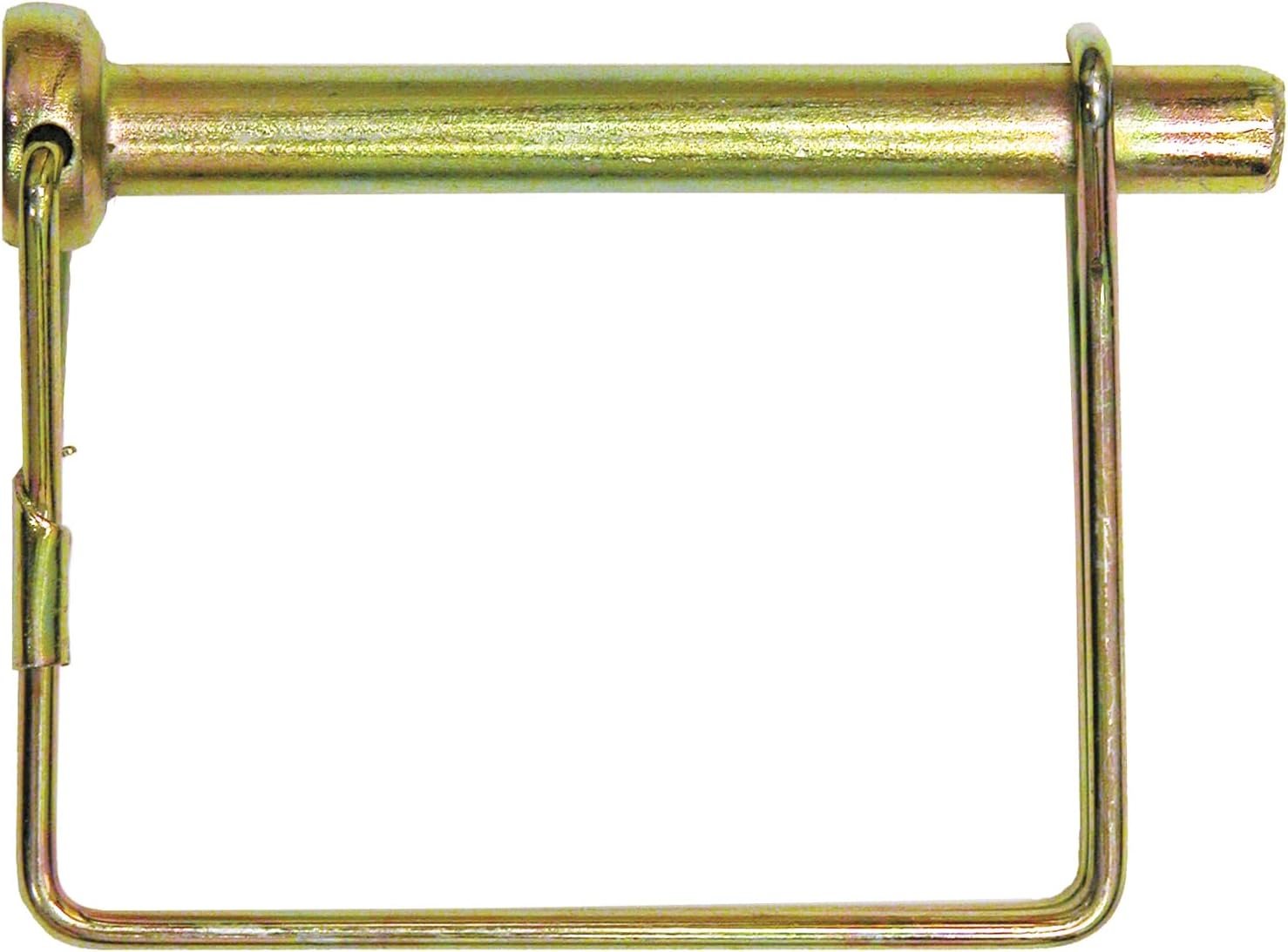 Buyers Products 66070 Snapper Pin – 1/4 Inch x 3.5 Inch Yellow Zinc Locking Pin