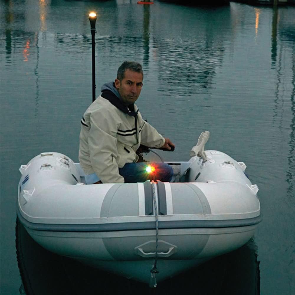 RAILBLAZA 4409211 Marine Navigation Light Kit – Battery Powered USCG-Compliant Kayak and Boat Lighting System - Image 2
