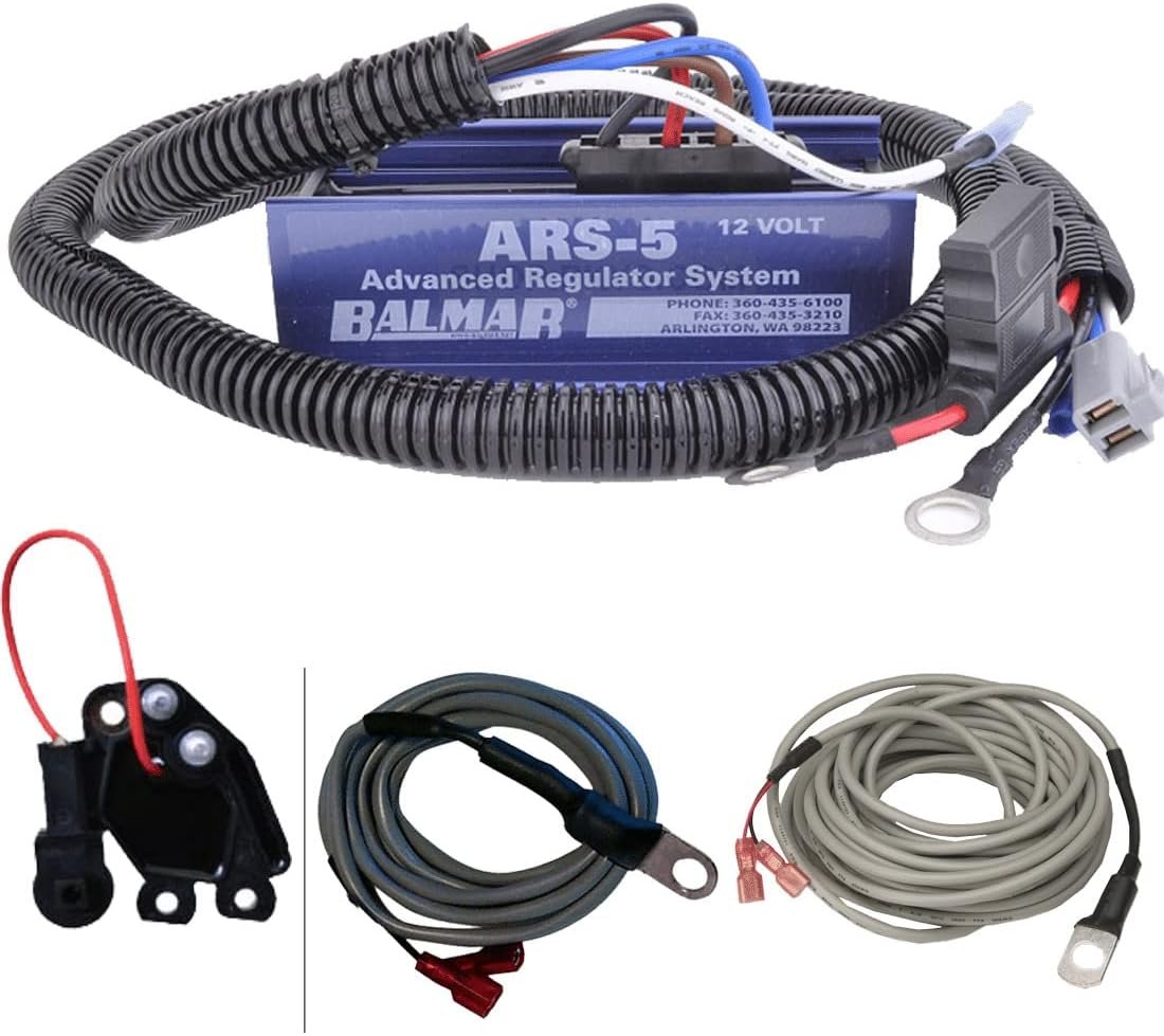 Balmar ARS-5-VL-01 Valeo Regulator Conversion Kit – Smart Ready Charging Upgrade with ARS-5 Regulator and Sensors