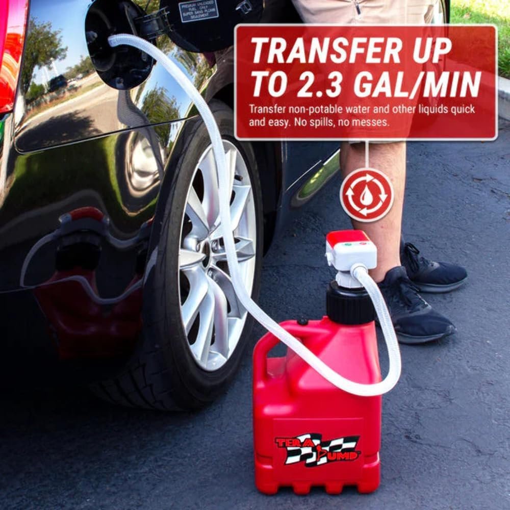 Tera Pump 20157 TRJ3XLR Jug Pump Combo – 3 Gallon Portable Transfer System with Utility Jug and Dispensing Pump - Image 3
