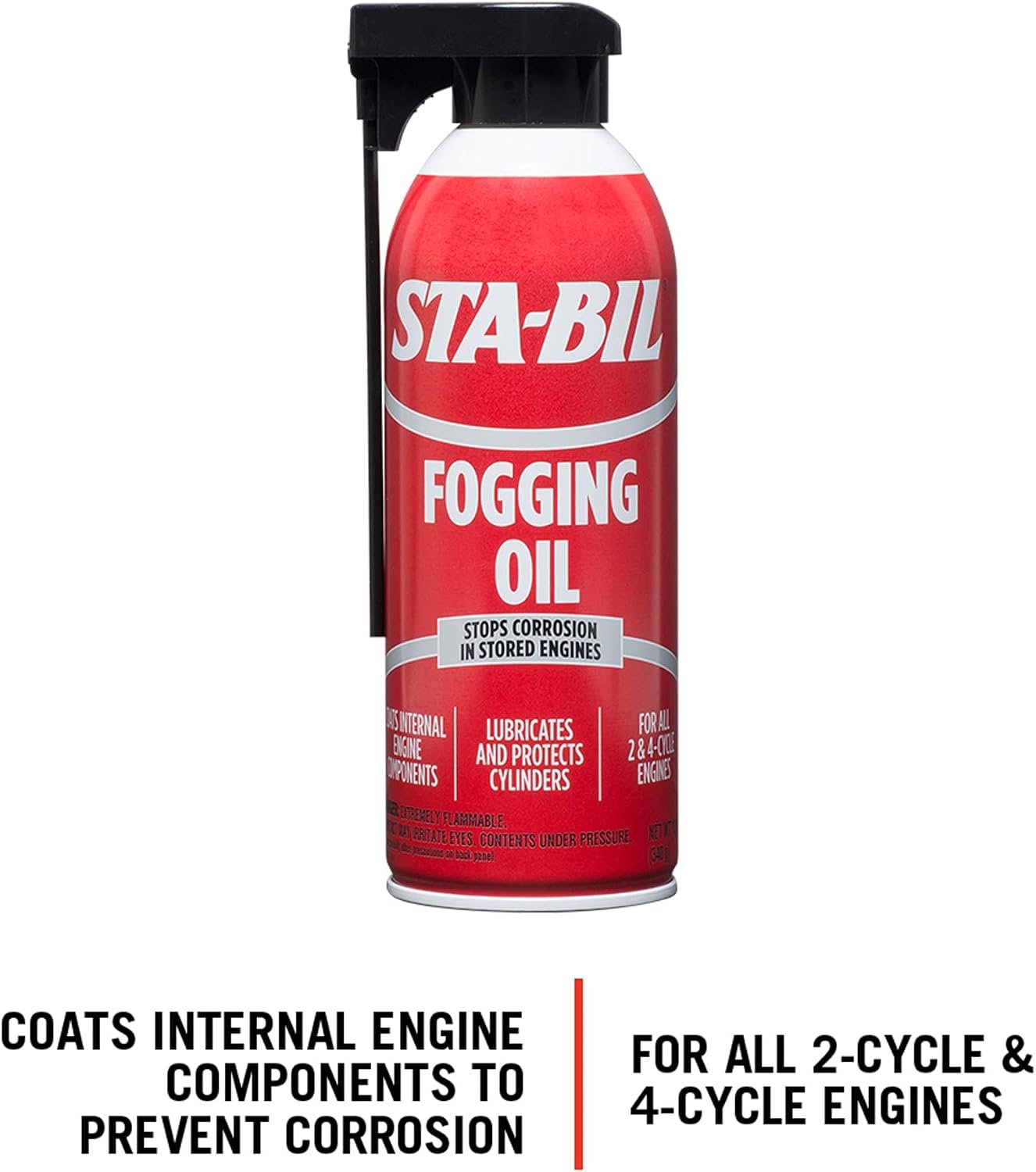 303 Products 22001 Fogging Oil – 12 oz Engine Storage Protection Spray for Marine and Small Engines - Image 2