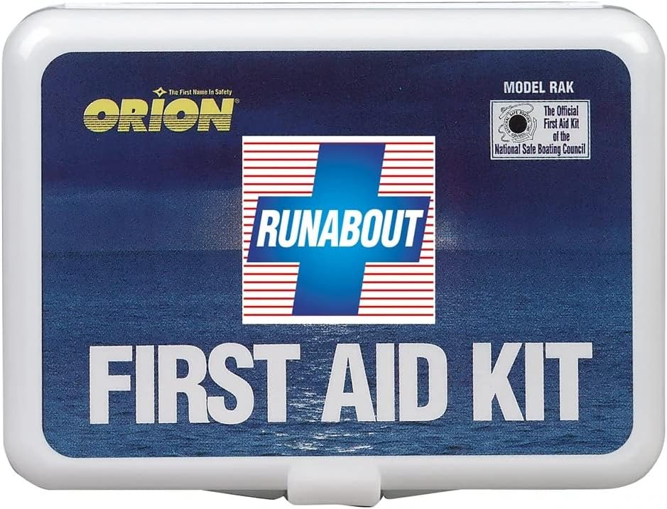 Orion Runabout First Aid Kit 962 – Compact Marine Emergency Medical Kit for Small Boats and Recreational Watercraft