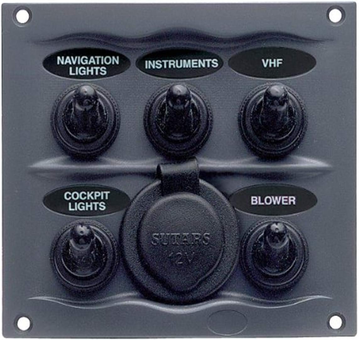 BEP 9005WPS Waterproof Switch Panel – Marine Electrical Control Panel – Weatherproof Circuit Management - Image 4
