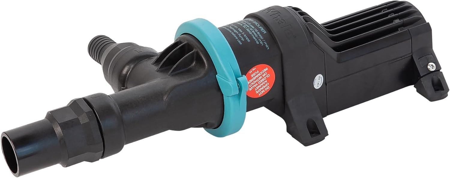 Whale BP4772 Gulper Grouper MK3 12V Waste Pump System – Self-Priming Diaphragm Pump for Marine Drainage - Image 2