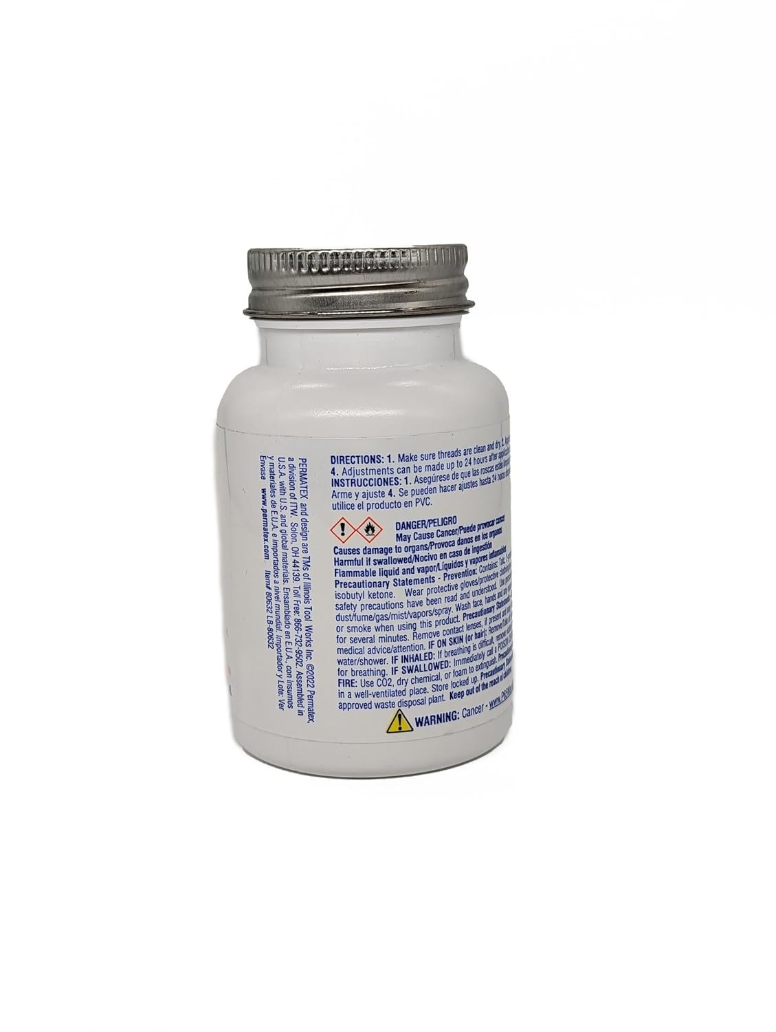 Permatex 80632 Teflon Thread Sealant – 0.25 Pint PTFE Pipe Thread Sealant for Hydraulic, Air and Fluid Fittings - Image 3