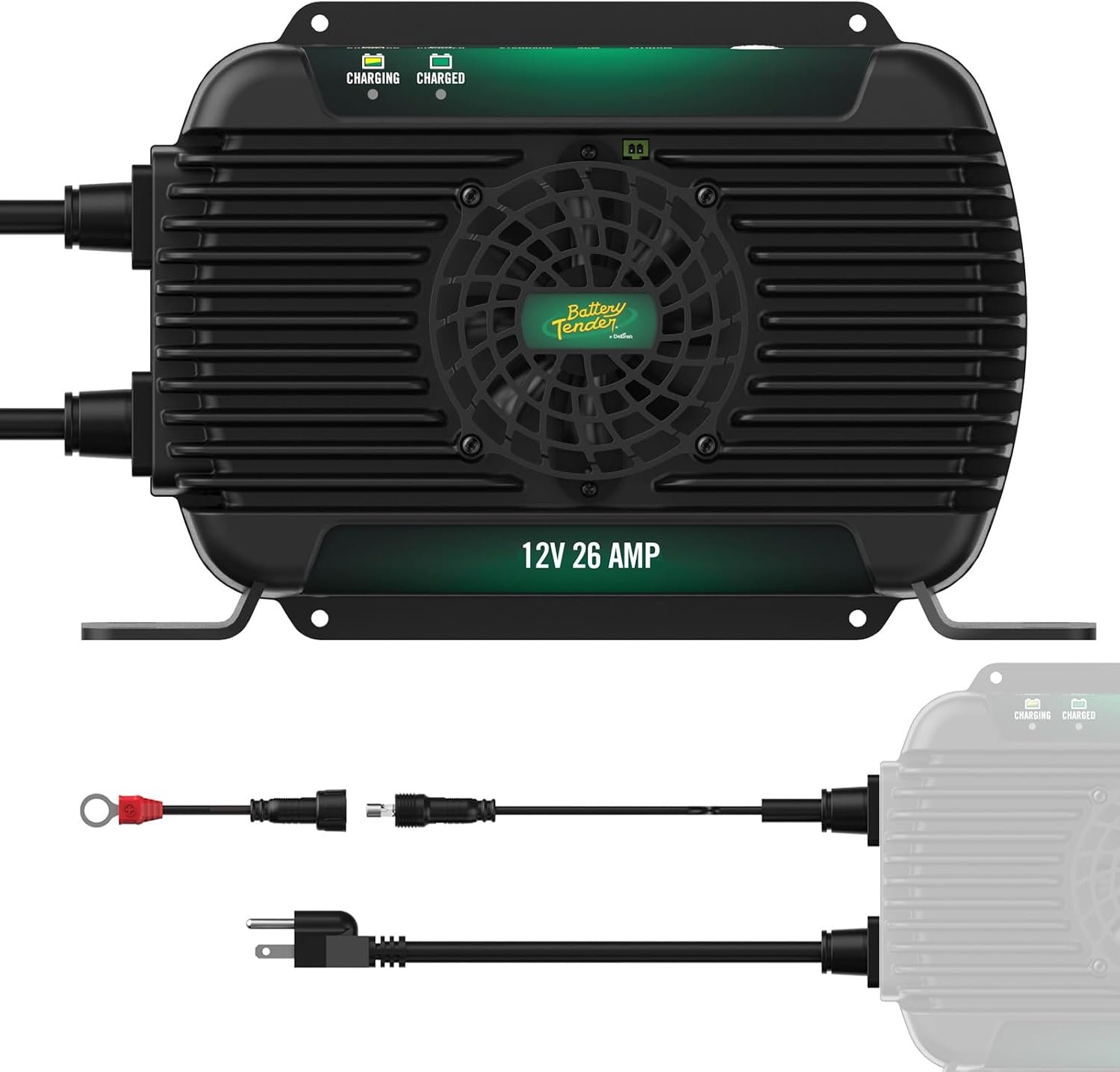 Battery Tender 0222011DLW PowerPlus On-Board Charger – 12V 26A Output, IP68 Waterproof, UL Marine Ignition Protected - Image 2
