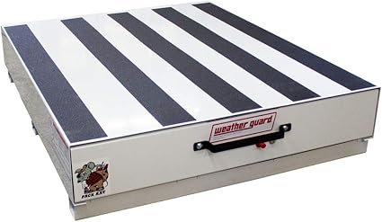 Weather Guard 3083 Pack Rat Drawer Unit – Low-Profile Steel Roll-Out Storage Drawer with 425 lb Capacity