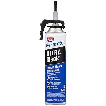 Permatex 85080 Maximum Oil Resistance RTV Silicone Gasket Maker – Sensor-Safe Sealant for Oil-Exposed Engine Components