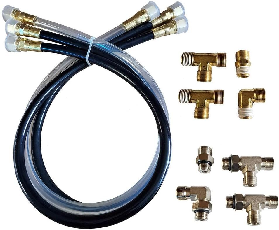 Si-Tex OC17SUK42 SeaStar Hydraulic Hose Kit – 30ft Steering Hose Assembly for Marine Hydraulic Steering Systems