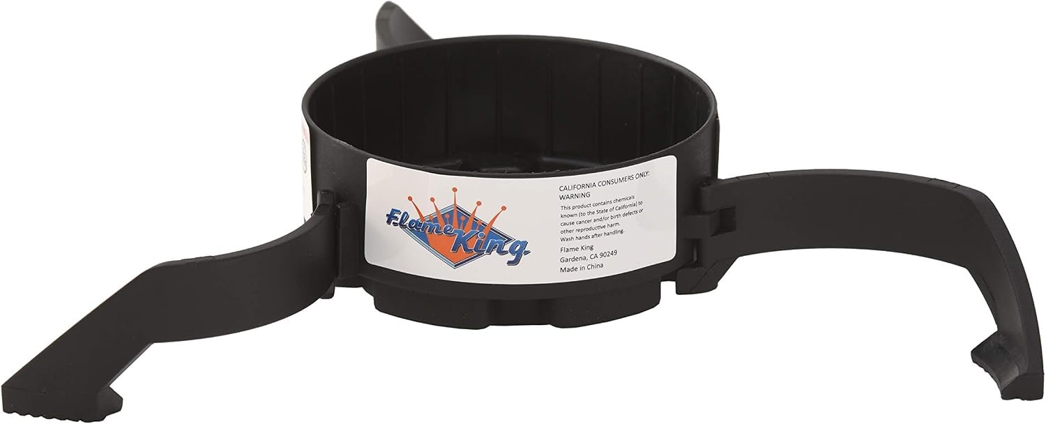 Flame King YSNB1LB Spider Base – Plastic Stabilizing Base for 1 lb Disposable Propane Cylinders - Image 2