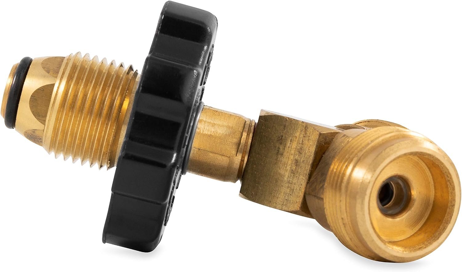 Camco 59893 Propane Y Adapter – POL Male Inlet with Dual 1in-20 Male Appliance Connections - Image 4