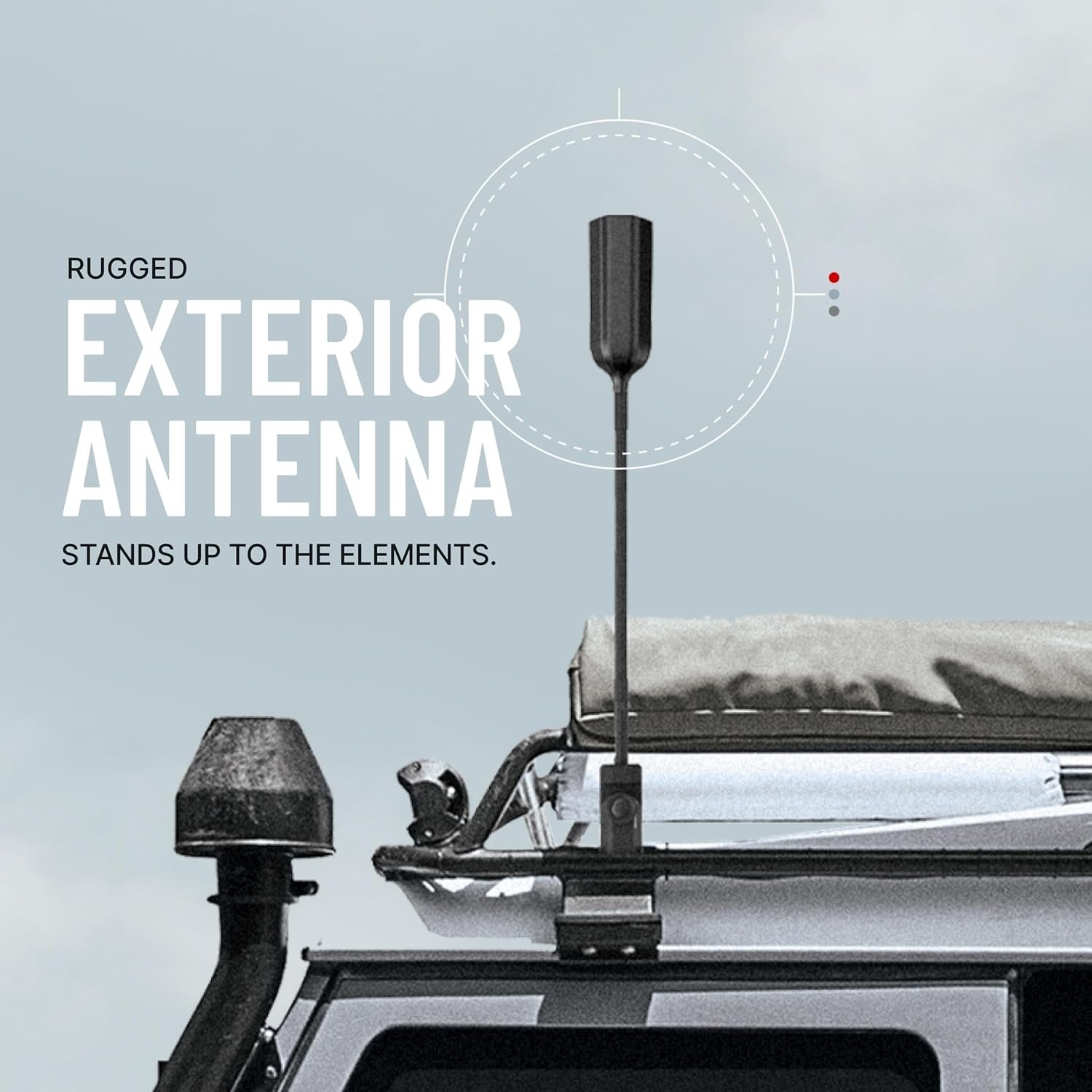weBoost 472061 Drive Reach Overland Kit – 50 dB Mobile Signal Booster with Folding Antenna Mount for Off-Road Vehicles - Image 3