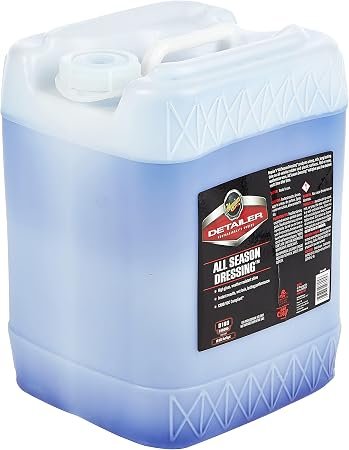Meguiar’s D16005 All Season Dressing – 5 Gallon Ready-to-Use Exterior Dressing for Tires, Trim and Rubber Surfaces