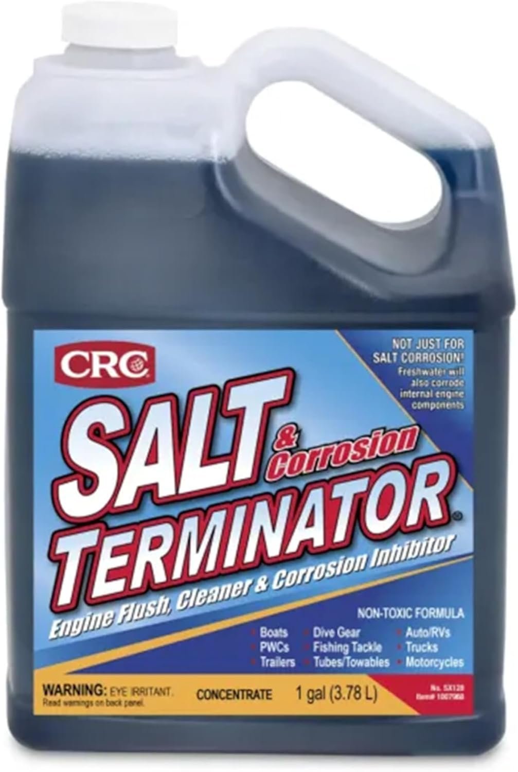 CRC Salt Terminator SX128 Concentrate – Marine Salt Removal and Corrosion Prevention Treatment for Boats and Equipment