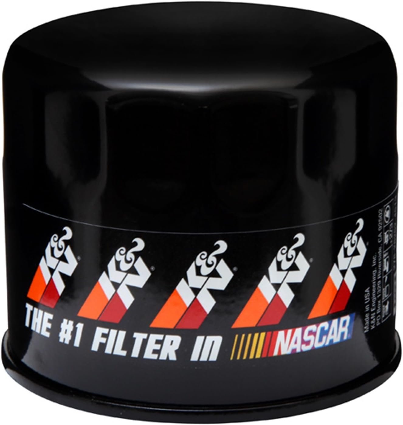 K&N PS-1015 Pro Series Oil Filter – High-Flow Spin-On Engine Oil Filter with Synthetic Blend Filtration Media
