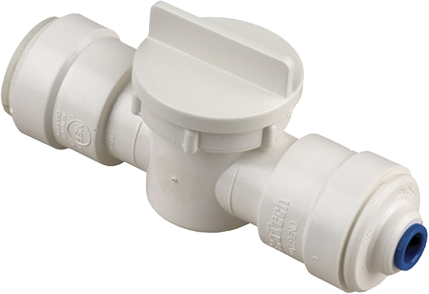 Aqualock 1353409 Reducing Stop Valve – 1/2in CTS x 1/4in OD Push-to-Connect Water Shutoff Valve