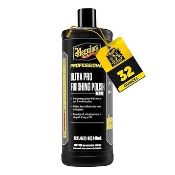 Meguiar’s M21032 Ultra Pro Finishing Polish – 32 oz Professional Paint Finishing Polish for Maximum Gloss and Clarity