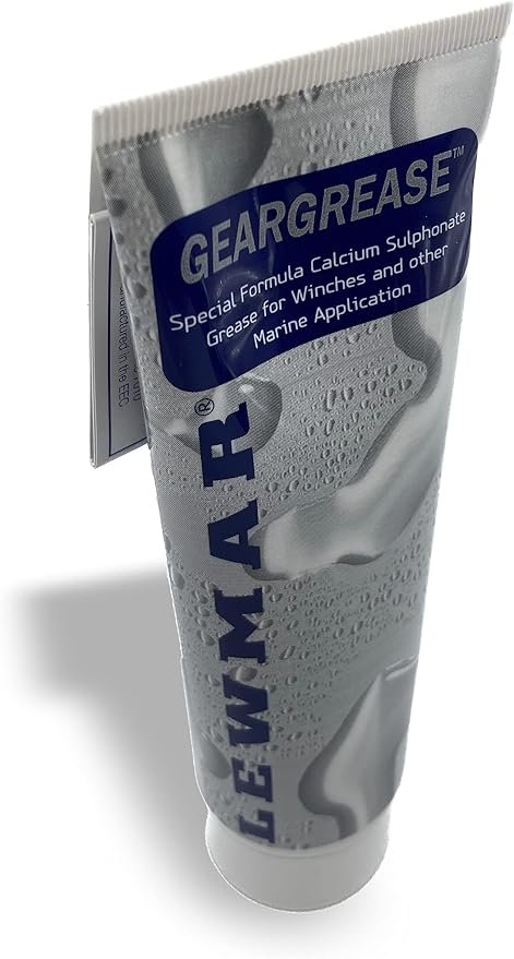 Lewmar 19701000 Winch Grease Tube – 3.5 oz Marine Lubricant for Lewmar Winches and Deck Hardware Maintenance