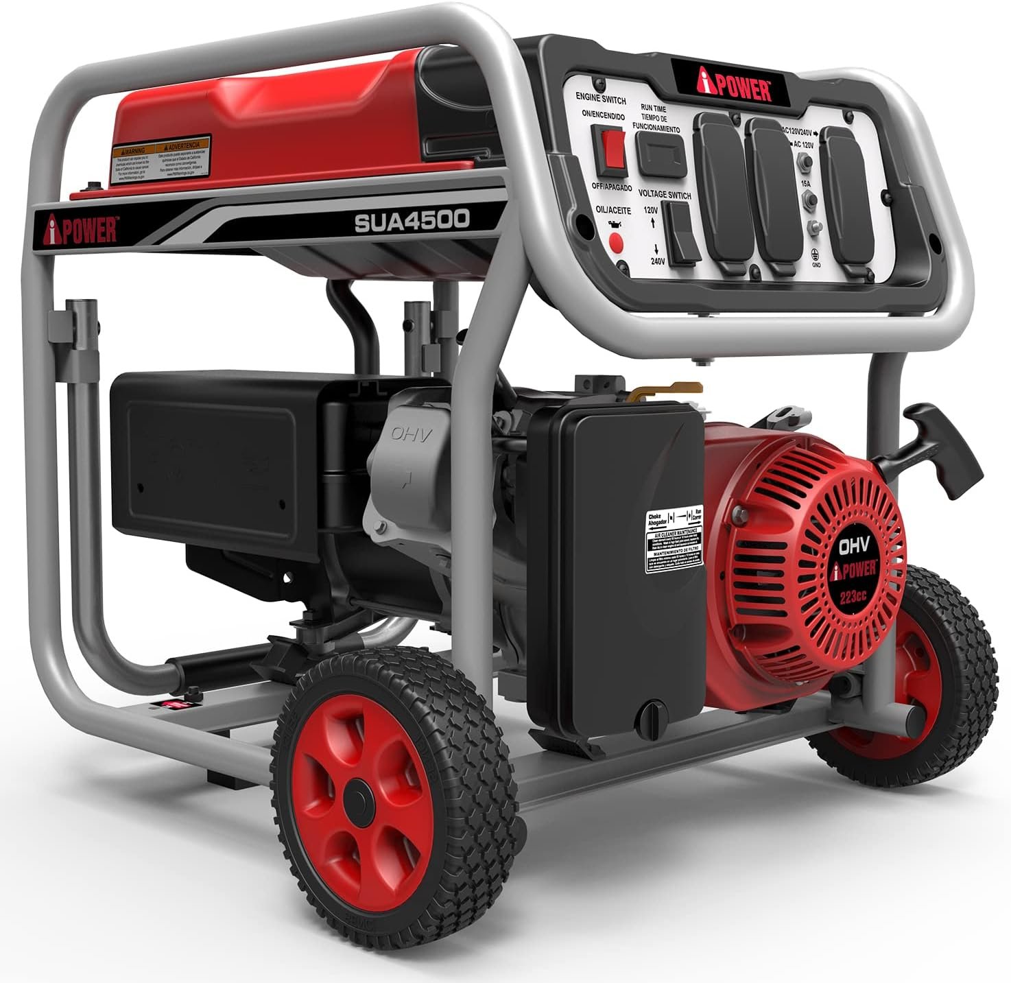 Sportsman SUA4500 Portable Gasoline Generator – 4500 Starting Watts and 3500 Running Watts with Recoil Start - Image 5