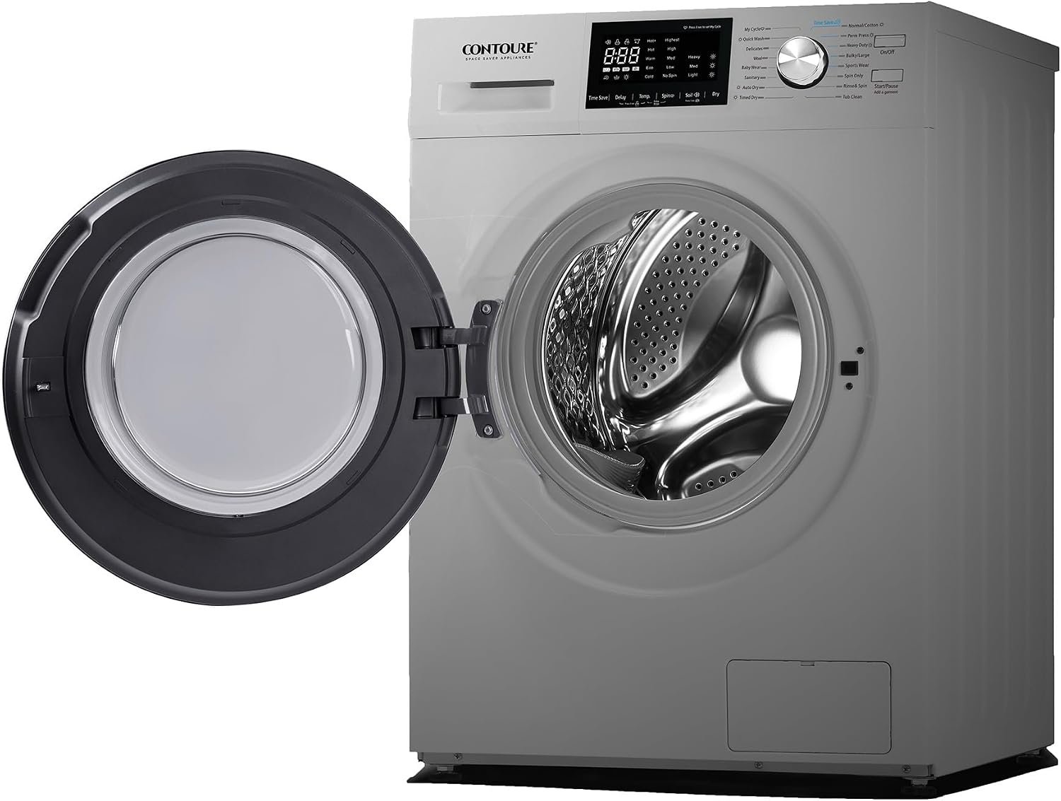Contoure RVWD900S 2.7 Cu Ft Ventless Washer Dryer Combo – Stainless Finish All-in-One RV Laundry Appliance - Image 6