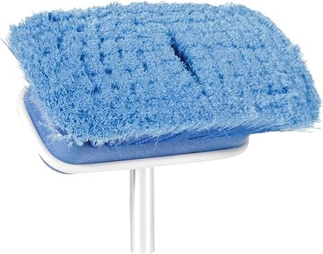 Camco Marine 41920 Extra Soft Brush Attachment – Aqua Cleaning Brush Head for Delicate Marine Surfaces