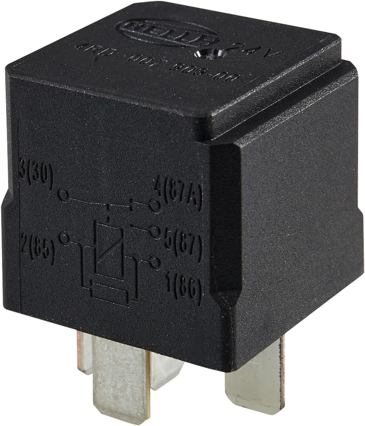HELLA Lights 007903001 Mini SPDT Relay – 24V 10/20A Switching Capacity – Resistor Suppression – Bracket Mount Electrical Relay - Image 2