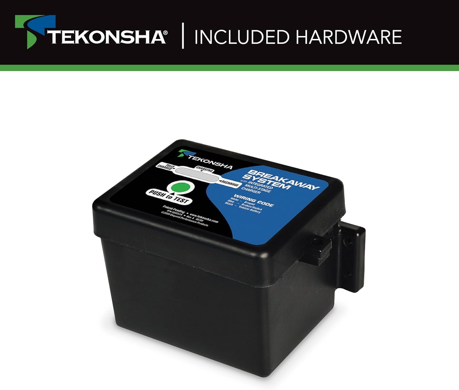Tekonsha 50-85-313 Breakaway System – Trailer Emergency Brake Kit with Rechargeable Battery and Switch Assembly - Image 5