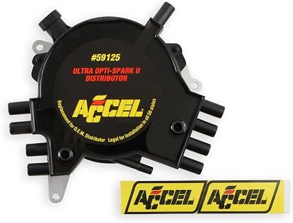 ACCEL 59125 Performance Replacement Distributor – GM HEI Ignition Distributor for Chevrolet V8 Engines
