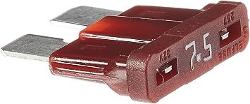 Littelfuse ATO75BP ATO Blade Fuse – 7.5A Fast-Acting Automotive Fuse – 32V Circuit Protection 5-Pack Brown Housing