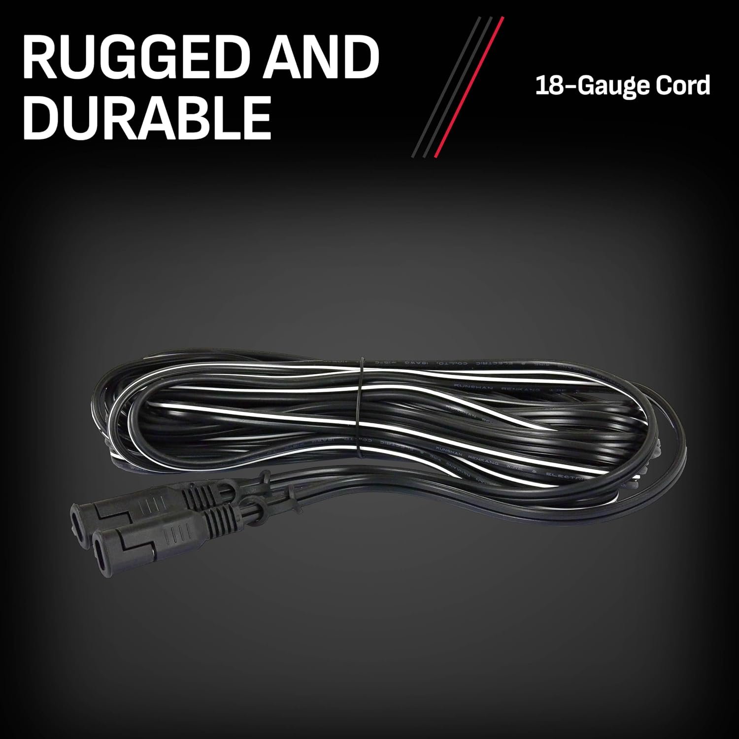 Schumacher EC25 Battery Maintainer Extension Cord – 25ft Quick-Connect Extension for Battery Chargers and Maintainers - Image 2