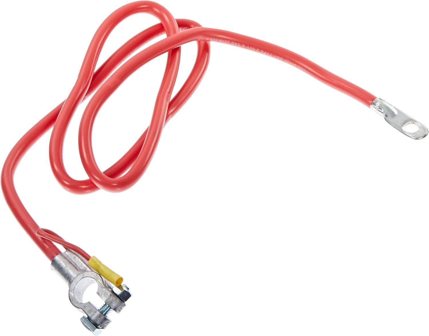 East Penn 299 Top Post Battery Cable – 4 Gauge, 48in Length, Automotive Power Cable