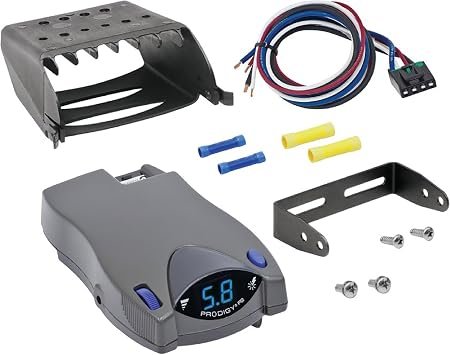 Tekonsha 90885 Prodigy P2 Trailer Brake Controller – Proportional Electric Braking for 1-4 Axles with Digital Display and Boost Control