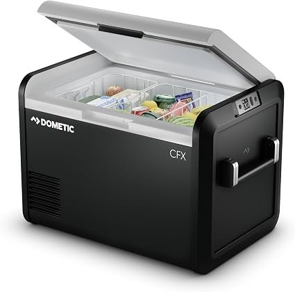Dometic CFX3 55IM Powered Cooler – 53L Electric Refrigerator Freezer with Integrated Ice Maker and VMSO3 Compressor